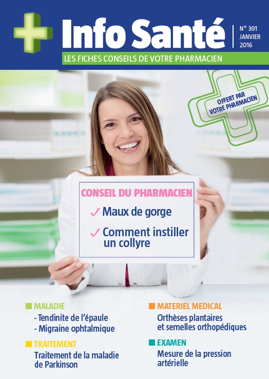 Info Santé un rdv mensuel entre pharmacien et patient